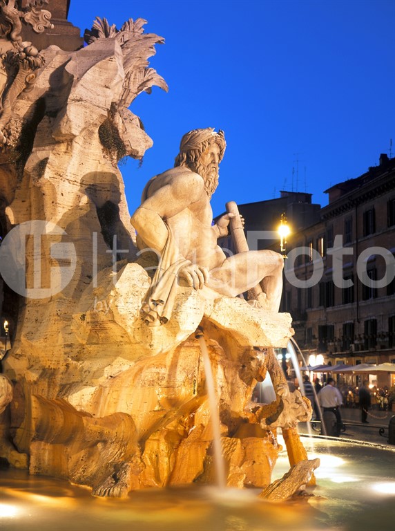 Fountain of the four rivers, Rome