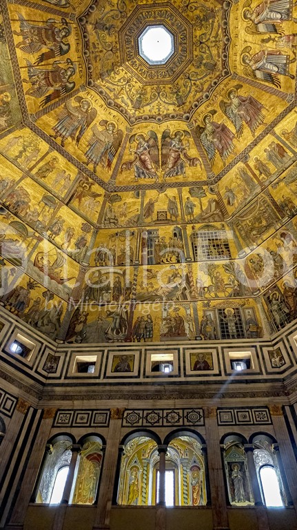 Toskana-Florenz-Baptisterium von St Giovanni