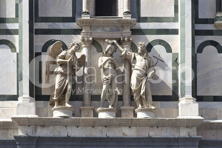 Toskana-Florenz-Baptisterium von St Giovanni