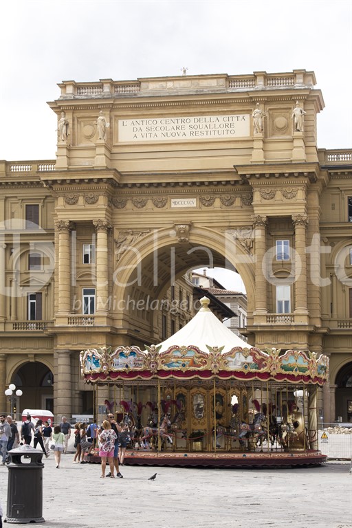Toskana-Florenz-Piazza della Repubblica