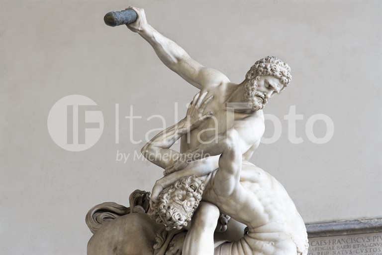 Toskana-Florenz-Loggia dei Lanzi Statuen