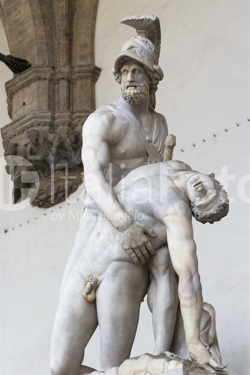 Toskana-Florenz-Loggia dei Lanzi Statuen