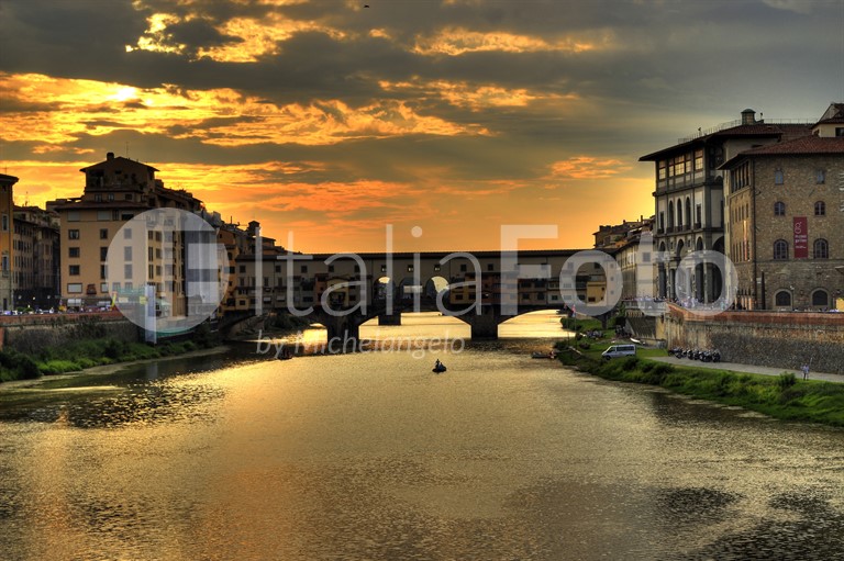 Toskana-Florenz-Ponte Vecchio