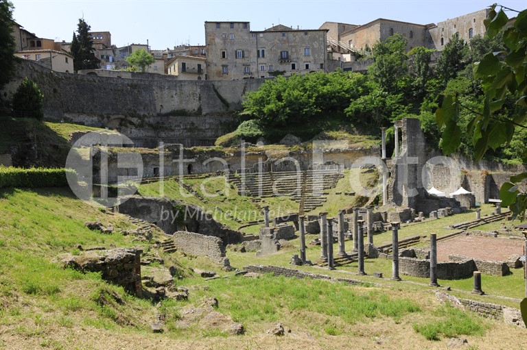 Toskana-Volterra-Römische Theater