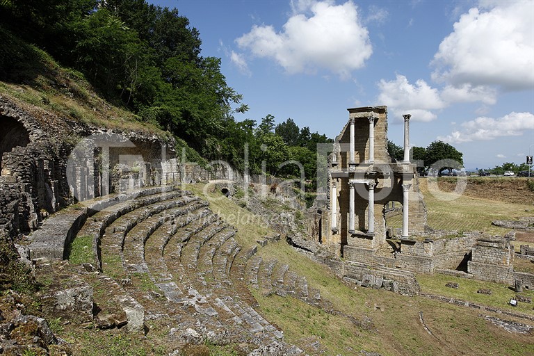 Toskana-Volterra-Römische Theater